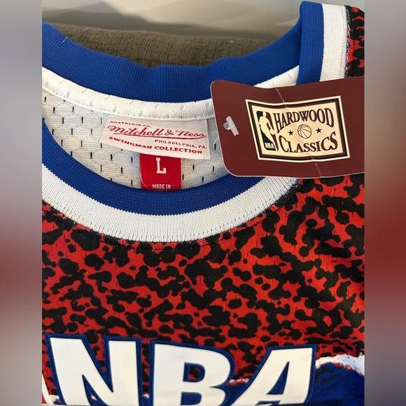 $150 Mitchell & Ness Shaquille O'Neal All Star 2003 Swingman Jersey Men’s Sz L - Picture 5 of 6